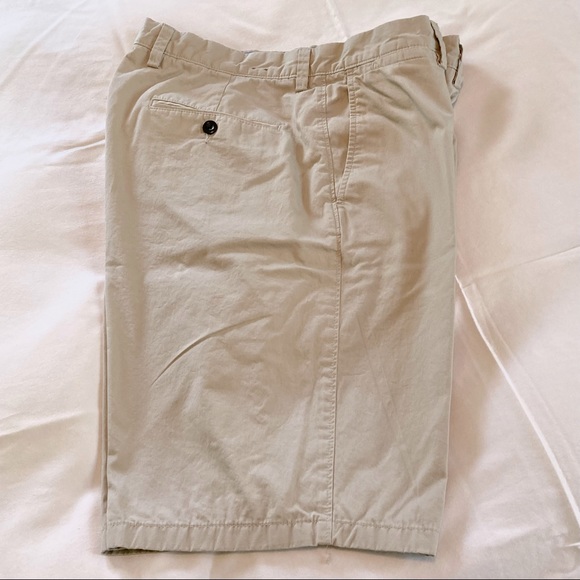 J Crew Club Chino/Khakis Flat Front Shorts Size 33 - Picture 4 of 10